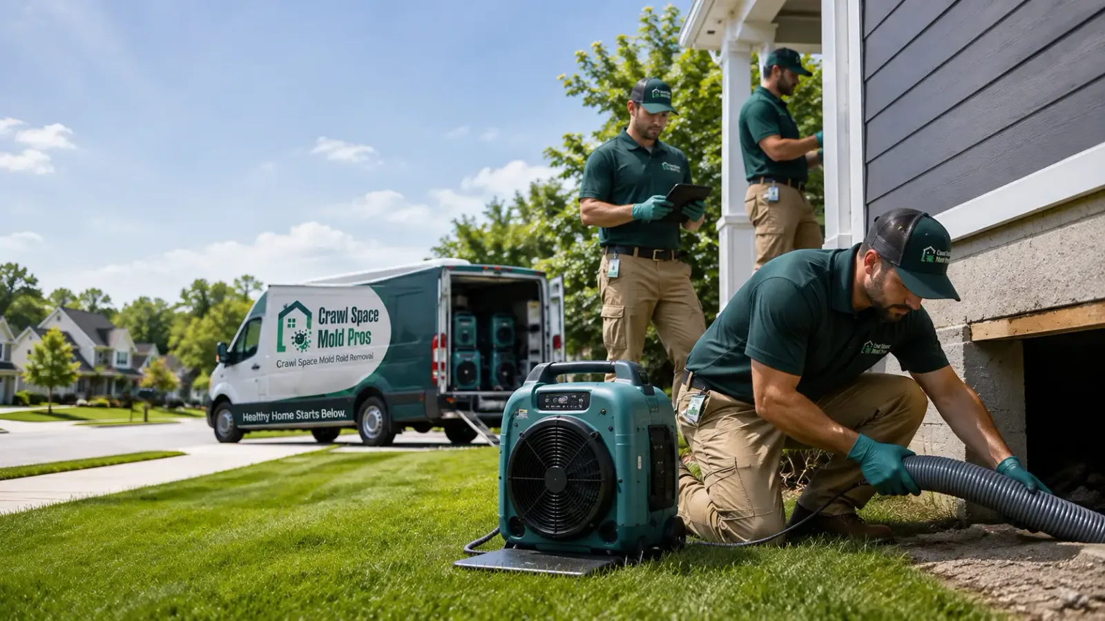 Crawl Space Mold Removal in Mattawa, WA